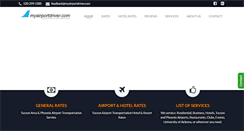 Desktop Screenshot of myairportdriver.com